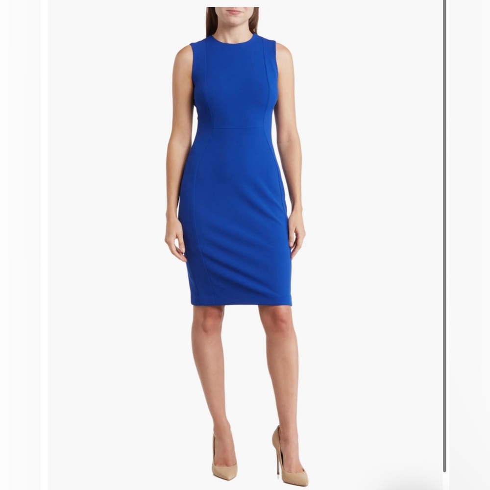 Women’s Calvin Klein Sleeveless Sheath Dress